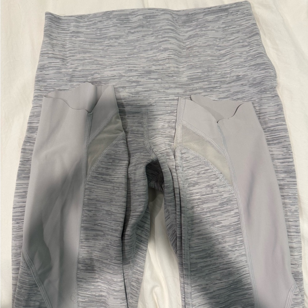 Lululemon Gray High-Waisted Leggings